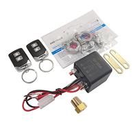 Battery Disconnect Switch, Remote Battery Isolator Switch, 12V Auto On Off Switch for Car Universal Cut-Out Relay for DC 12V Car, Truck, Caravan, Trailer and SUV