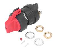 Battery Disconnect Switch Rotary Knob, 12V 300A Power Cut, Plastic Metal Construction - Safe Battery Isolation, Easy Operation for Cars RV Yachts