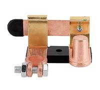 Battery Disconnect Switch, Top Post Battery Disconnect Switch Easy Installation Brass Battery Disconnect Switch 12V for Car Truck RV Marine Boat