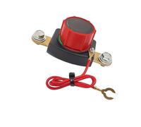 Battery Disconnect Switches with Voltages Indicators for Battery Brass Terminals Disconnect Easy Installation in Power Cut Off