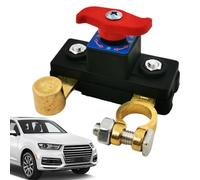 Battery Disconnect - Terminal Control for 12V 24V Use with Anti-Leakage Function | Brass and ABS Build for Boats RV Cars Trucks Tractors Yacht Motorboat Agricultural Vehicles Repair and Upgrade