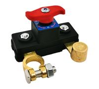 Battery Disconnect - Top Post Negative Terminal, Universal Maintenance Breaker Lever, Electricity Saving Brass Adapter, Vehicle Anti Theft Knob System For Parking Traveling Commuting Auto