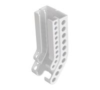Battery Dispenser Wall Mount AA AAA Storage Rack Fits 10 AA 10 AAA