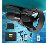 Battery Electric Fin for Stand up Paddle Board, Electric Motorized Surfboard, Surf & Sup Fin Battery Electric Fin Stand up Paddle Board Motor Surf Board, 12V Rechargable Jet Powered Surfboard Kit 288W