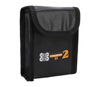 Battery Explosion Proof Bag Fire Retardant High Temperature Anti Radiation Lithium Battery Safe Bag for Avata 2 Drone