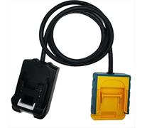 Battery Extension Cord Tool for Dewalt 18V-20V Battery Lightweight with Belt Clip 1.5M Cable
