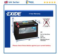 Battery fits ASIA MOTORS HI-TOPIC ROCSTA 2.2D 2.7D 89 to 99 Exide 250 800A 95Ah