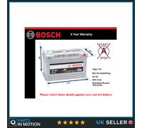 Battery fits AUDI Q7 A2 S3 A7 A5 Q5 TT A8 RS5 S4 S5 TT RS A6 Bosch 115