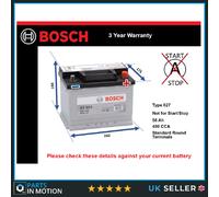 Battery fits AUSTIN MAESTRO APACHE 1.3 1.6 2.0 2.0D 71 to 92 Bosch 027 480A New