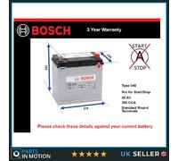 Battery fits AUSTIN MINI MOKE 1.0 90 to 92 Bosch 048 300A 45Ah 3Yr Warranty New