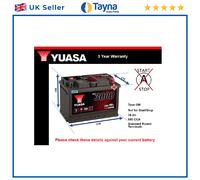Battery fits RANGE ROVER Mk3 VELAR 3.0D 2002 on Yuasa 096 680A 76Ah Quality New