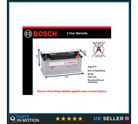 Battery fits BMW 335D 325D 535D 330D 525D X5 650 525 630 635D Bosch 017