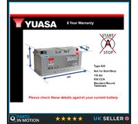 Car Battery YBX5020 Yuasa Genuine Top Quality Guaranteed New