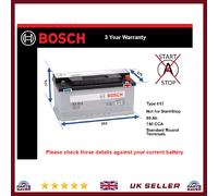 Battery fits BMW ALPINA D10 B5 ROADSTER B12 B11 B10 B8 Bosch 017 740A