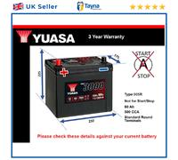 Battery fits CHEVROLET LACETTI J200 1.4 1.6 1.8 2005 on Yuasa 005R 500A 60Ah New