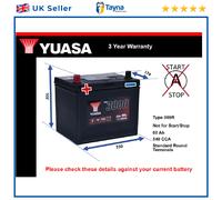 Battery fits CHEVROLET LACETTI J200 1.6 2005 on Yuasa 009R 540A 60Ah Quality New