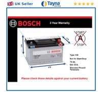Battery fits CITROEN RELAY XM 3.0 2.0D 2.1D 2.5D 94 to 06 Bosch 100 640A 70Ah