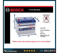 Bosch S4 027 vehicle battery Sealed Lead Acid (VRLA) 70 Ah 12 V 630 A Car
