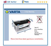 Battery fits DAIMLER SUPER EIGHT DOUBLE SIX XJ SOVEREIGN 4.0 4.2 6.0 Varta 017