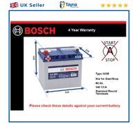 Battery fits DODGE CALIBER JOURNEY 2006 on Bosch 005R 540A 60Ah 4Yr Warranty New
