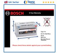 Bosch S5 010 vehicle battery Sealed Lead Acid (VRLA) 85 Ah 12 V 800 A Car
