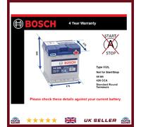 Battery fits SEAT MII AROSA TOLEDO IBIZA PANDA Bosch 002L 420A 44Ah New