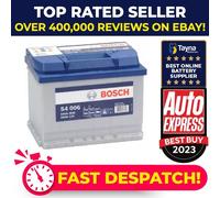 Genuine Bosch Car Battery 0092S40060 S4006 Type 078 60Ah 540CCA Top Quality New