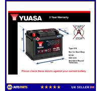 Battery fits FSO POLONEZ 132P 1.5 1.6 1.8 1.9D 74 to 02 Yuasa 078 550A 62Ah New