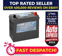 Battery fits HONDA JAZZ Mk2, Mk3, Mk4 1.2 1.3 1.4 1.5 2002 on Exide 048 390A New
