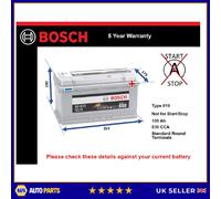 Bosch S5 013 vehicle battery Sealed Lead Acid (VRLA) 100 Ah 12 V 830 A Car
