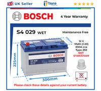 Battery fits SSANGYONG KORANDO TURISMO MUSSO ACTYON REXTON W STAVIC 250