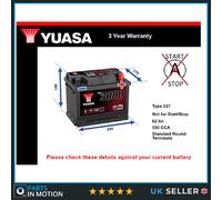 Car Battery YBX3027 Yuasa Genuine Top Quality Guaranteed New