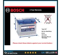 Bosch S4 vehicle battery 60 Ah 12 V 540 A Car