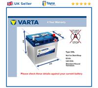 Battery fits ISUZU IMPULSE GEMINI 1.5 1.6 1.8 1.5D 85 to 94 Varta 005L 540A New
