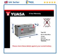Battery fits JEEP CHEROKEE 3.2 2.0D 2013 on Yuasa 020 950A 110Ah 5Yr Warranty