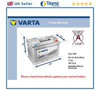 Battery fits KIA CEED PROCEED XCEED OPTIMA SPORTAGE VENGA Varta 096 New