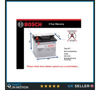 Battery fits LANCIA TREVI DELTA FULVIA A112 BETA Bosch 077 400A 45Ah