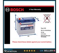 Battery fits MAZDA AZ1 AZ RX5 1.1 1975 on Bosch 049 330A 45Ah 4Yr Warranty New