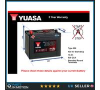 Battery fits MITSUBISHI ASX L200 CHALLENGER SPACE RUNNER PAJERO 069 New