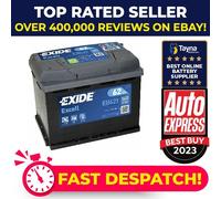 Battery fits MITSUBISHI GALANT 2.4 2003 on Exide 078 540A 62Ah 4Yr Warranty New