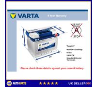 Battery fits DACIA DOKKER NOVA LODGY SHIFTER SOLENZA LOGAN EXPRESS 027