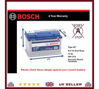 Bosch S4 vehicle battery 72 Ah 12 V 680 A Car