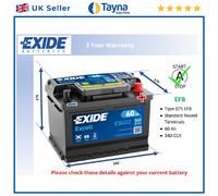 Battery fits MORGAN PLUS 8 AERO 4/4 ROADSTER AERO COUPE PLUS 4 2004 on Exide 075