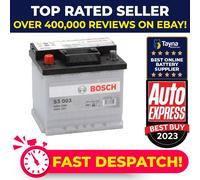 Battery fits ZAZ TAVRIA 1.1 1.3 89 to 07 Bosch 077 400A 45Ah 3Yr Warranty New