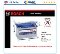 Bosch S4 vehicle battery 74 Ah 12 V 680 A Car