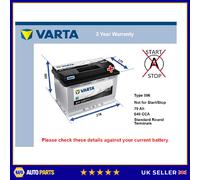 Battery fits ASTON MARTIN DB7 VIRAGE V8 VANQUISH ZAGATO ONE 77 Varta 096