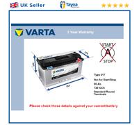 Battery fits BUGATTI VEYRON EB 110 3.5 8.0 1991 on Varta 017 720A 90Ah Quality