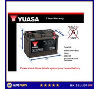 Battery fits ROVER MONTEGO STREETWISE 418 75 45 CDV COMMERCE RV8 90 to 05 096