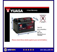 Battery fits ROVER MONTEGO STREETWISE 623 75 45 825 CDV COMMERCE 90 to 05 100