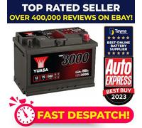Yuasa YBX3096 SMF Battery EU DIN